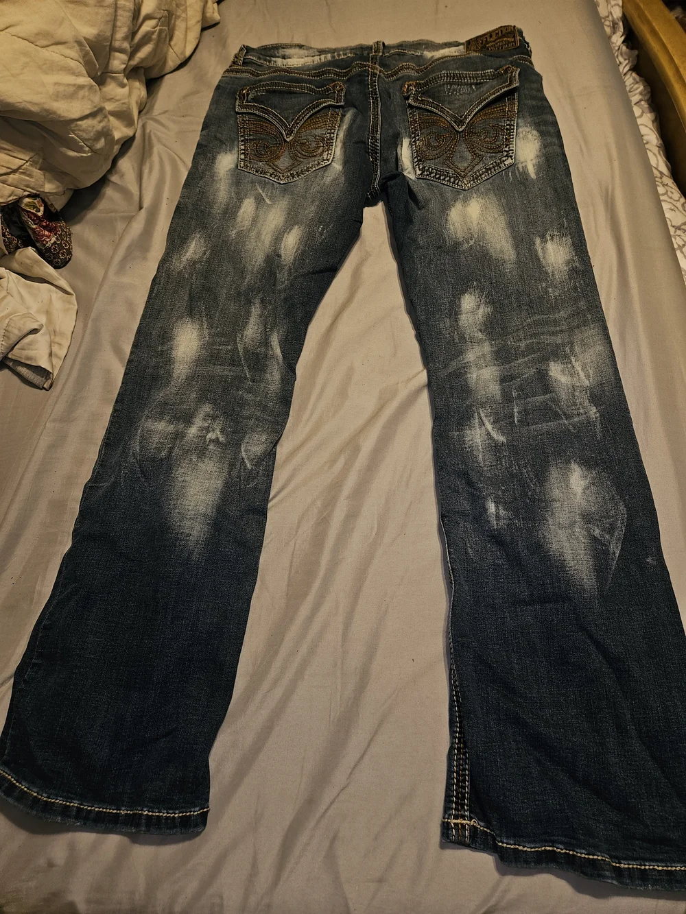 Affliction light blue